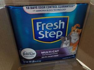 3 - 14 lb Boxes Fresh Step Multi Ca...