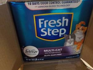 3 - 14 lb Boxes Fresh Step Multi Ca...