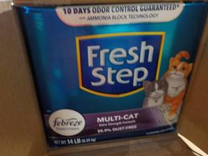 3 - 14 lb Boxes Fresh Step Multi Ca...