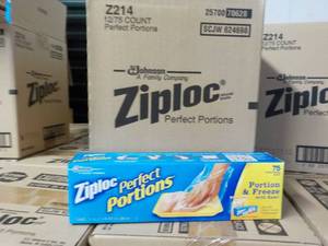 Case of 12 Boxes Ziploc Perfect Por...