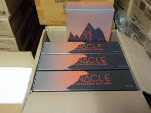 case of 4 Pinnacle Strategic Stacki...