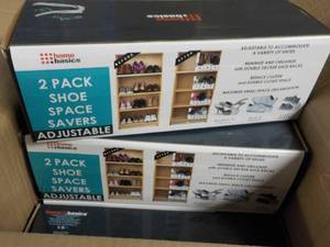 Case of 12 - 2 Pack Shoe Space Save...