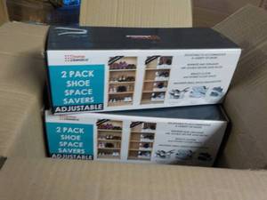 Case of 12 - 2 Pack Shoe Space Save...