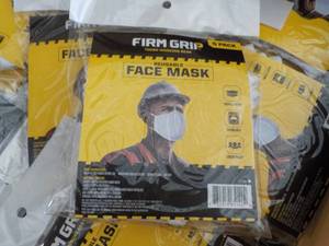 Case of 170 - 5 packs Firm Grip Fac...