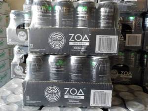 2 - 12 Packs ZOA Zero Sugar Energy ...