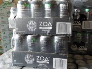 2 - 12 Packs ZOA Zero Sugar Energy ...