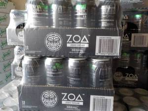 2 - 12 Packs ZOA Zero Sugar Energy ...
