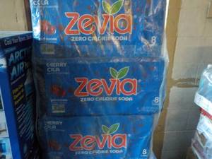 3 - 8 Packs Zevia Zero Calorie Cher...
