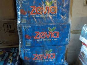3 - 8 Packs Zevia Zero Calorie Cher...