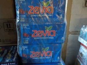 3 - 8 Packs Zevia Zero Calorie Cher...