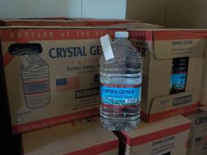 2 Cases 12 Gallon jugs Total Crysta...