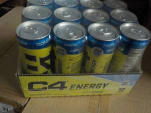 12 Pack C4 Zero Sugar Energy Drink...