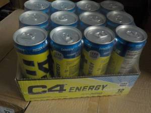 12 Pack C4 Zero Sugar Energy Drink...