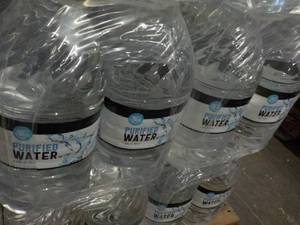 12 Gallon Jugs Purified Water...
