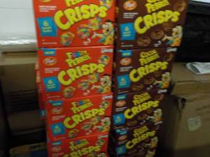 8 Boxes Post Fruity Pebbles and Coc...