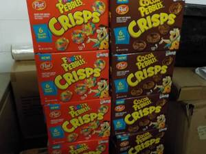8 Boxes Post Fruity Pebbles and Coc...