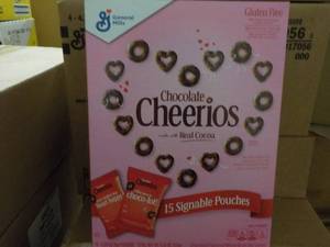 2 Cases Chocolate Cherrios in Signa...