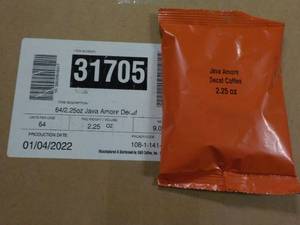Case of Java Amore Decaf Coffee...