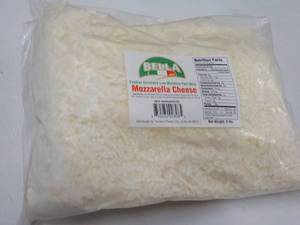 5 lb Bag Bella Mozzarella Cheese...