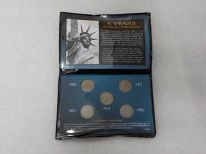 5 years of Liberty Nickels 1902-190...