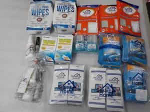 Window, Glass, and Eye Wipes...