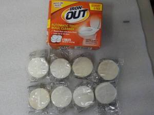 Iron Out Toilet Bowl Cleaner 8 Pack...