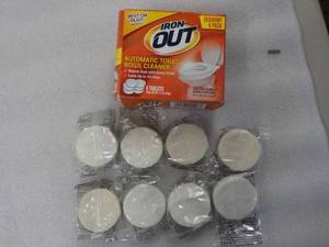 Iron Out Toilet Bowl Cleaner 8 Pack...