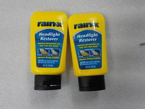 2 Rain Ex Headlight Restorer...