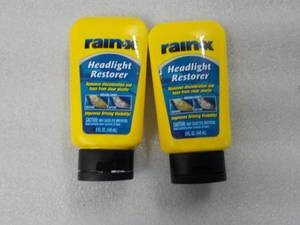 2 Rain Ex Headlight Restorer...