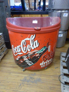 lot 14 image: Coca-Cola Ice Down Merchandiser Cooler
