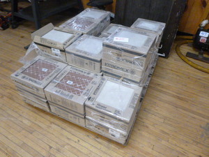 lot 25 image: Vitropiso Ceramic Tile