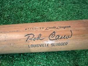 lot 16 image: Rod Carew Louisville Slugger Bat