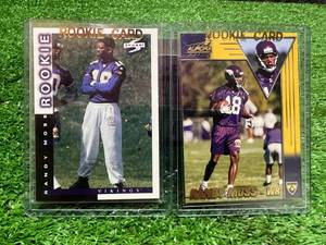 lot 44 image: Randy Moss RCs