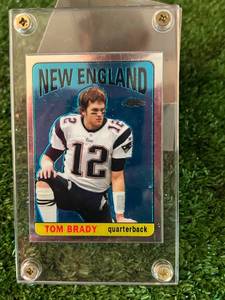 lot 48 image: Tom Brady 2005 Topps Chrome