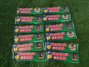 lot 54 image: 1990 Topps Baseball Coins Unopened Packs