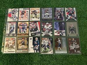 lot 69 image: Tom Brady Cards
