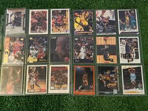 lot 70 image: Kobe Bryant & Michael Jordan Cards