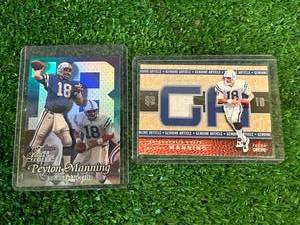lot 72 image: Payton Manning Cards