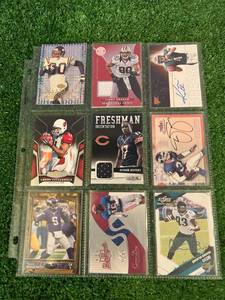 lot 79 image: Football Insert Cards - Autographs, Jersey Cards