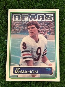 lot 101 image: Jim McMahon 1983 Topps RC
