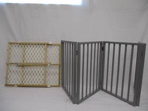 Lot of 2 Gates ChildBabyPet Gates