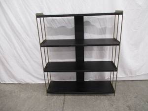 1960s Metal Bookstand Shelf