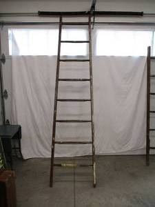 Vintage Wooden Ladder 100