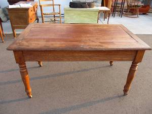 Vintage Table on wheels