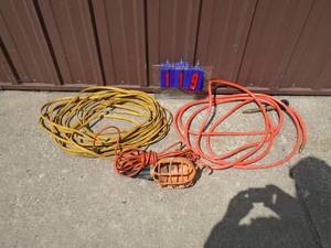 Extension cordtrouble lightair hose. Used conditon. As shown.