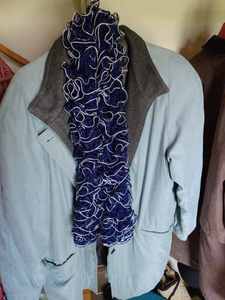 lot 21 image: Braetan BlueGreen Colored Womans Winter Coat, Size 1820