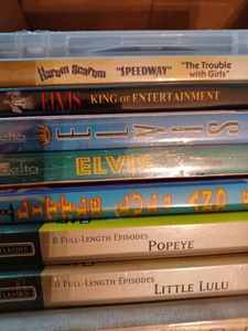 lot 28 image: More than 15 New and Nearly New DVDs including 4 Elvis Presley DVDs