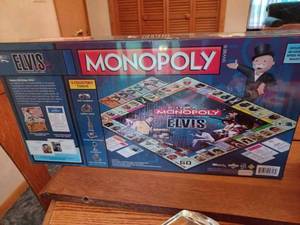 lot 50 image: New in Box Elvis 75th Anniversary Collectors Edition Monopoly Game