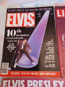 lot 106 image: Elvis Presley featured in Magazines 10th Anniversary Memorial Salute Special Collectors Edition A Photography Tribute