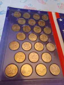 lot 110 image: 50 States Quarters with Paperback Booklet The 50 States